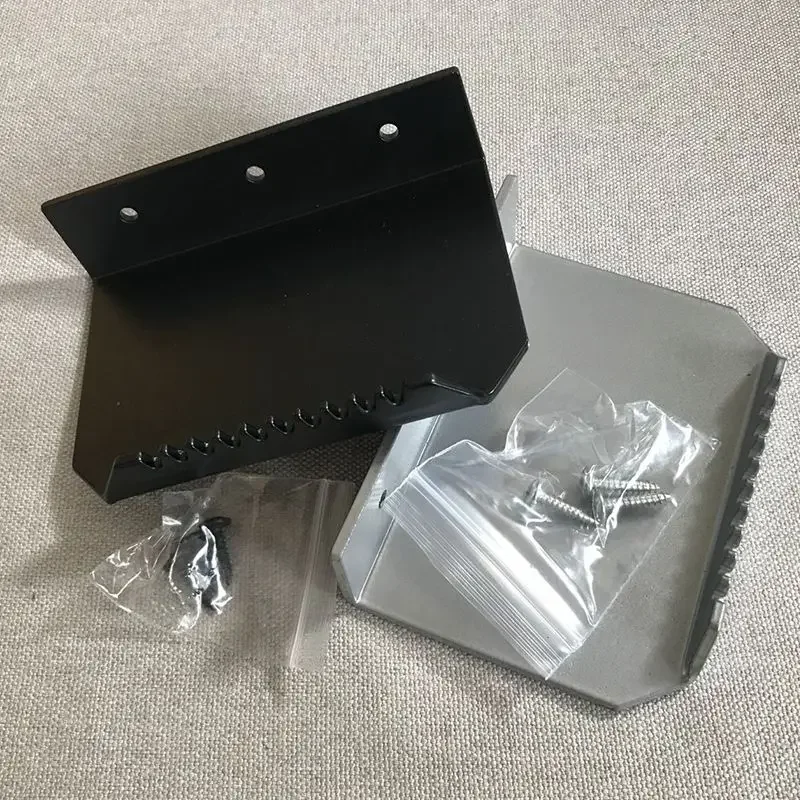 Hands Free Door Opener With Screws, No Touch Door Foot Pull & Touchless Opener Tools For Bathroom Kitchen, Black, Siver
