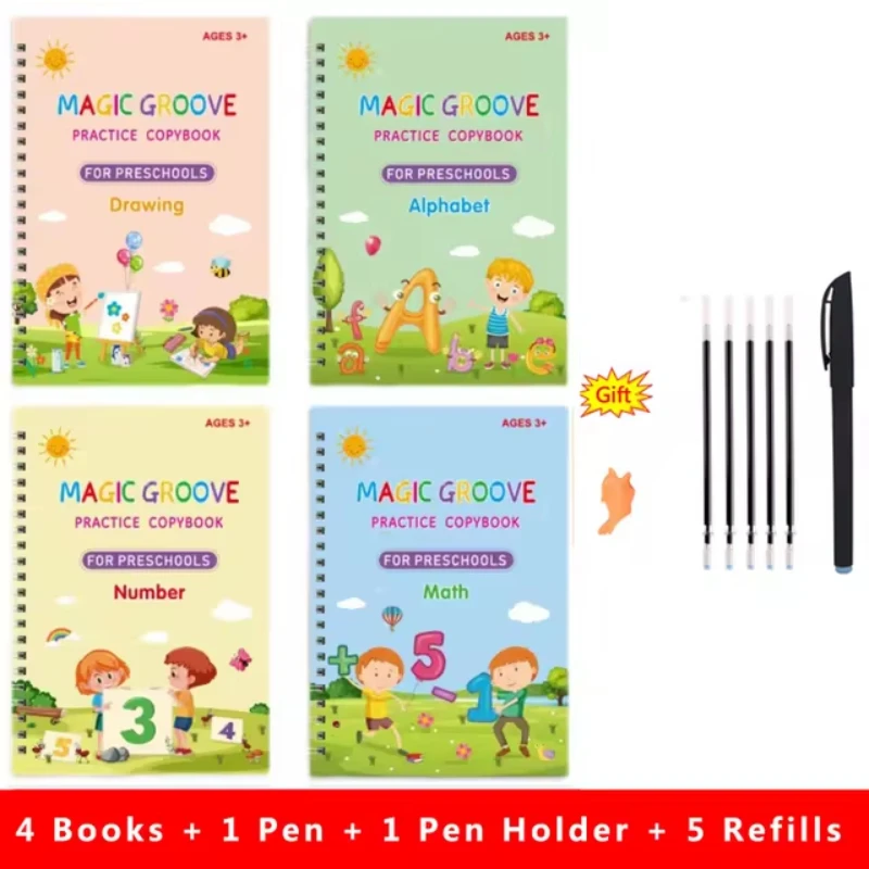 Kids Reusable Writing Book 6