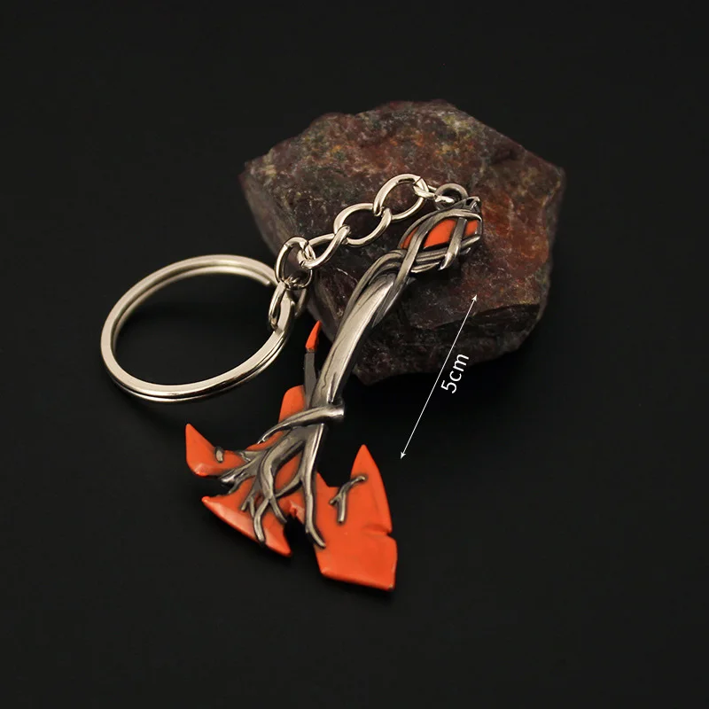 thumbnail image 1 of Juego de llaveros de la serie Valorant Gaias Vengeance, modelo de metal periférico de juego Vandal, accesorios colgantes, llaveros, regalos, juguetes para niños, 1 of 5