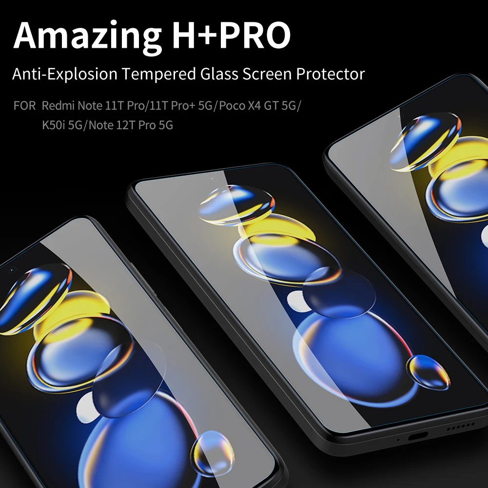

Противоударное закаленное стекло для Xiaomi Redmi Note 11T Pro