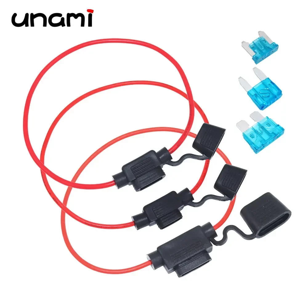 Waterproof Fuse Holder with various fuses for auto
