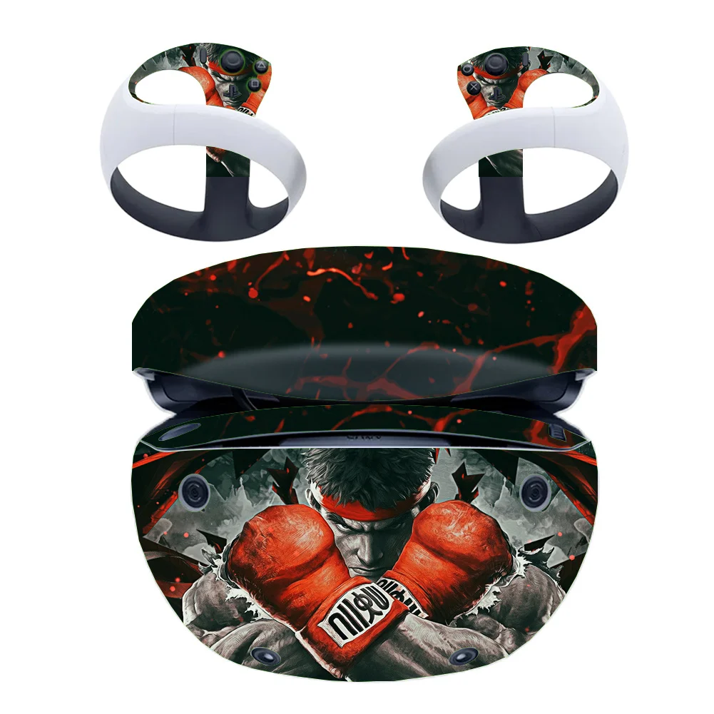 PS VR2 헤드셋 스킨용 비닐 스킨 스티커, PS VR2 보호 스티커, PS VR2 PVC 스킨용, 인기 게임 디자인