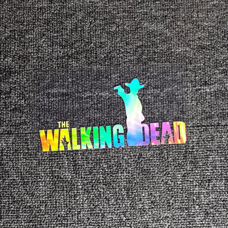Car Stickers Walking Dead Funny Reflective Decoration For Windshield
