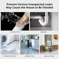 SONOFF SNZB-05P Zigbee 3.0 Water Leak Sensor Leaking and Dripping Detection Real-time Alerts Support Home Assistant Google Alexa - Image 3