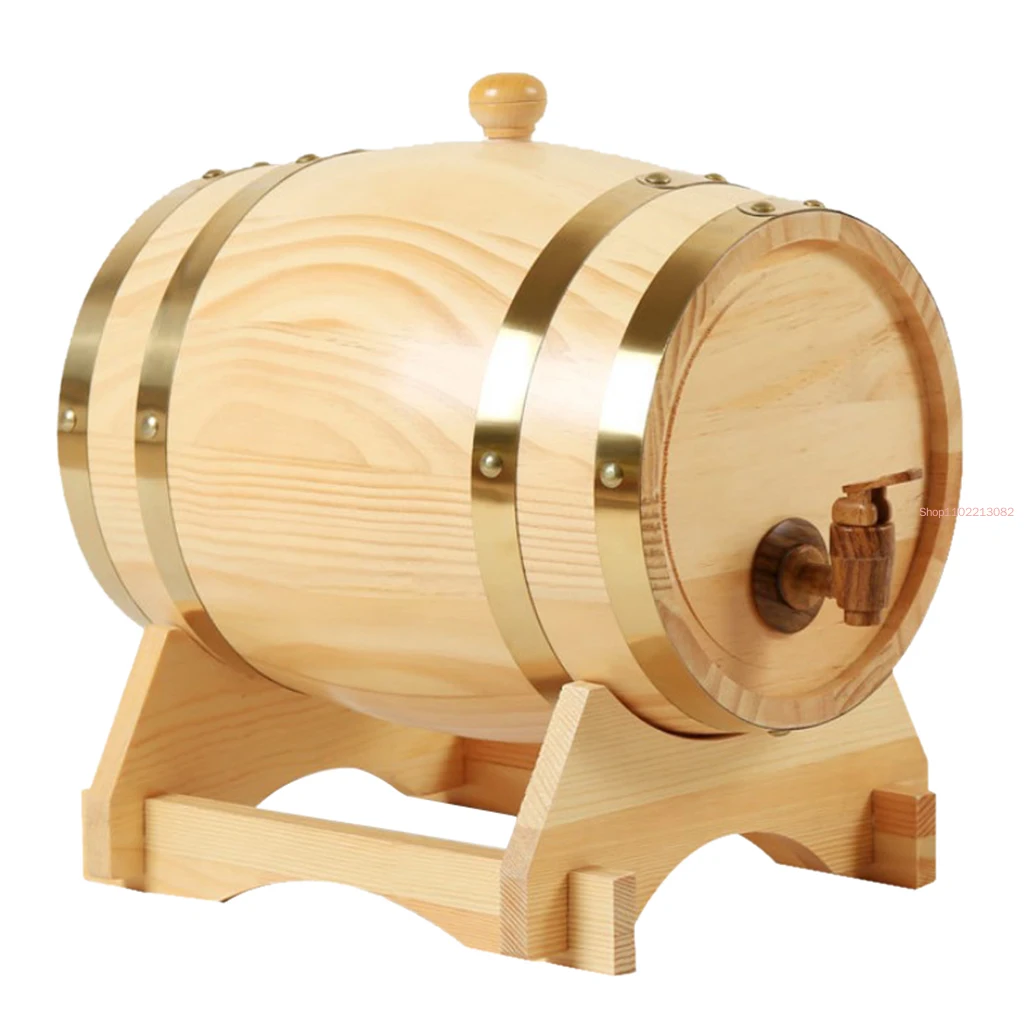 3L/1.5L OAK WINE BARRELS STORAGE KEG STORAGE BREWAGE for LIQUOR HOTEL