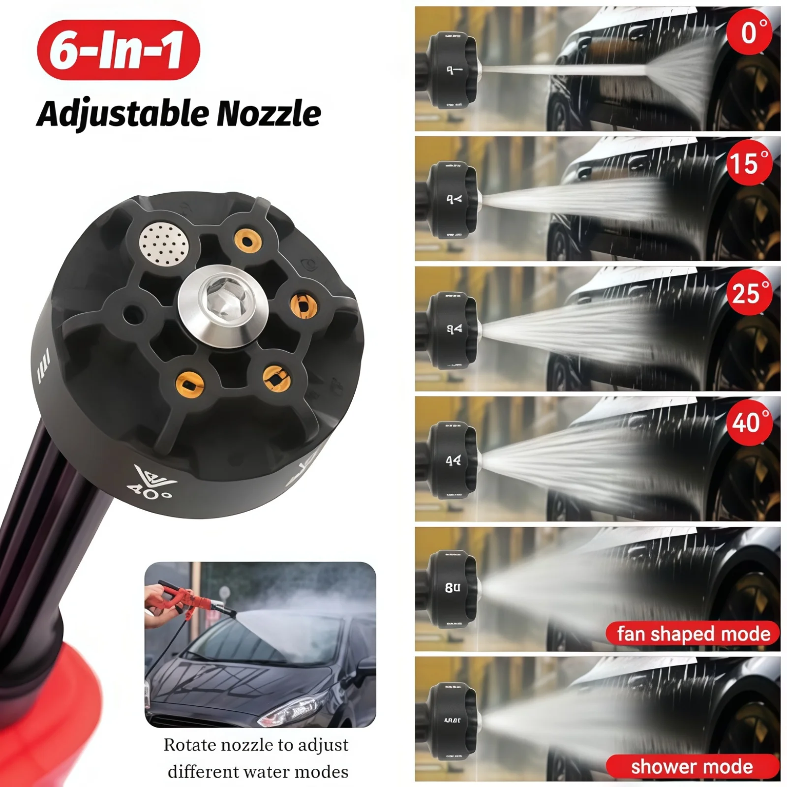 High pressure washer portable pressure washer pressure washer gun garden car was