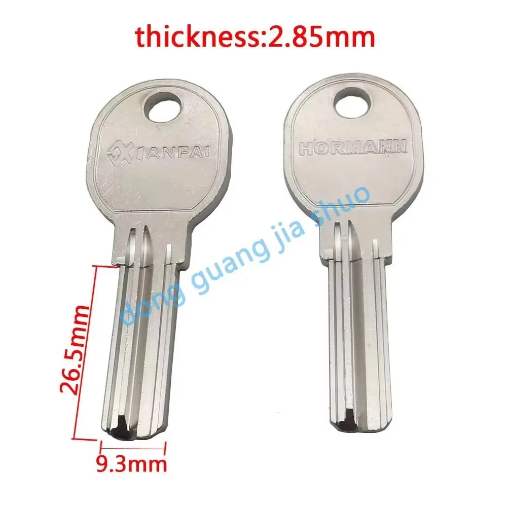 10pcs R6 R7 Suitable for computer punch lock key blank security door key blank
