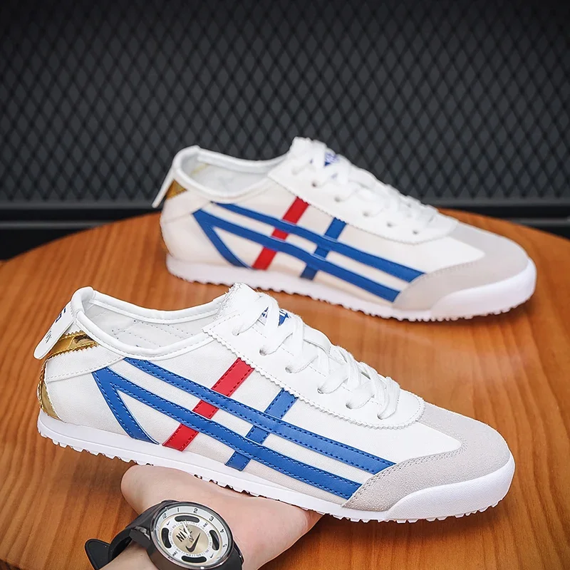 حذاء رياضي رجالي جلد