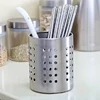 Chopsticks Holder Kitchen Storage Shelf  Stainless Steel Cutlery Holder Cage Drainer Storage Spoon Chopsticks Organizer Rack 2