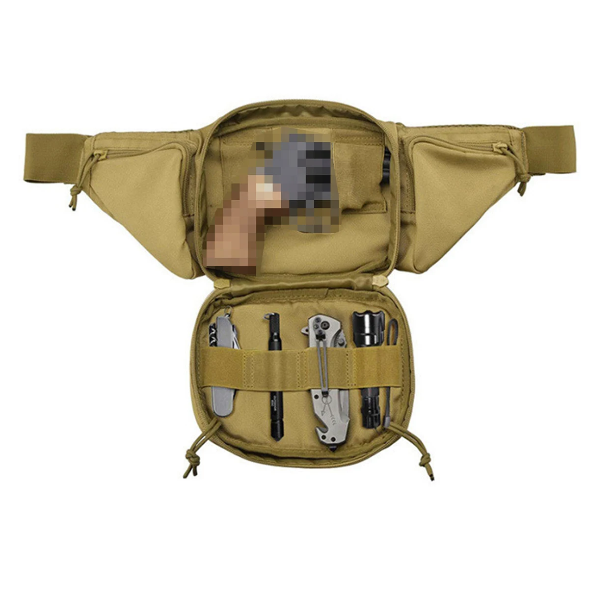 Men Waist Bag Tactical Military Motorcycle Rider Sports Climb Camping Nylon Male Tool Sling Chest Hip Bum Bag waist bag