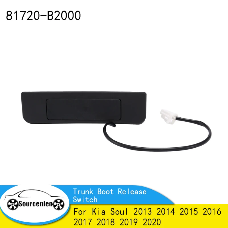 81720B2000 81720 B2000 Rear Lid Trunk Opening Button Boot Release