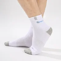 5 paires de chaussettes d'été et de printemps en Fiber de bambou pour hommes, chaussettes de sport en coton respirantes, déodorantes, chaussettes d'affaires, grande taille 39-45 4