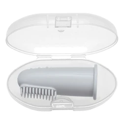 Baby Soft Silicone Finger Toothbrush - BPA Free Infant Oral Health Care (G)