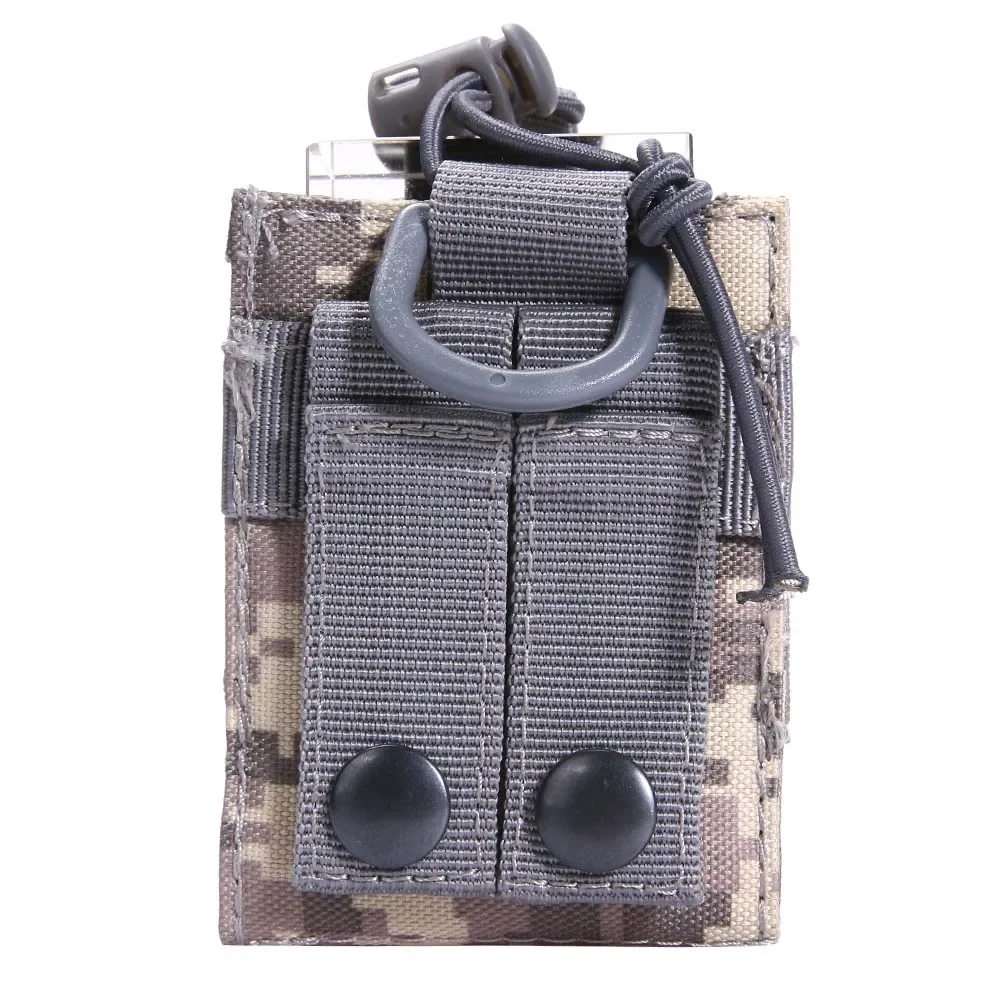 20D Walkie Talkie Bag Case Holder for Kenwood BaoFeng UV-5R  BF-888S 1000D Tactical Molle Radio Walkie Talkie Pouch Waist Bag