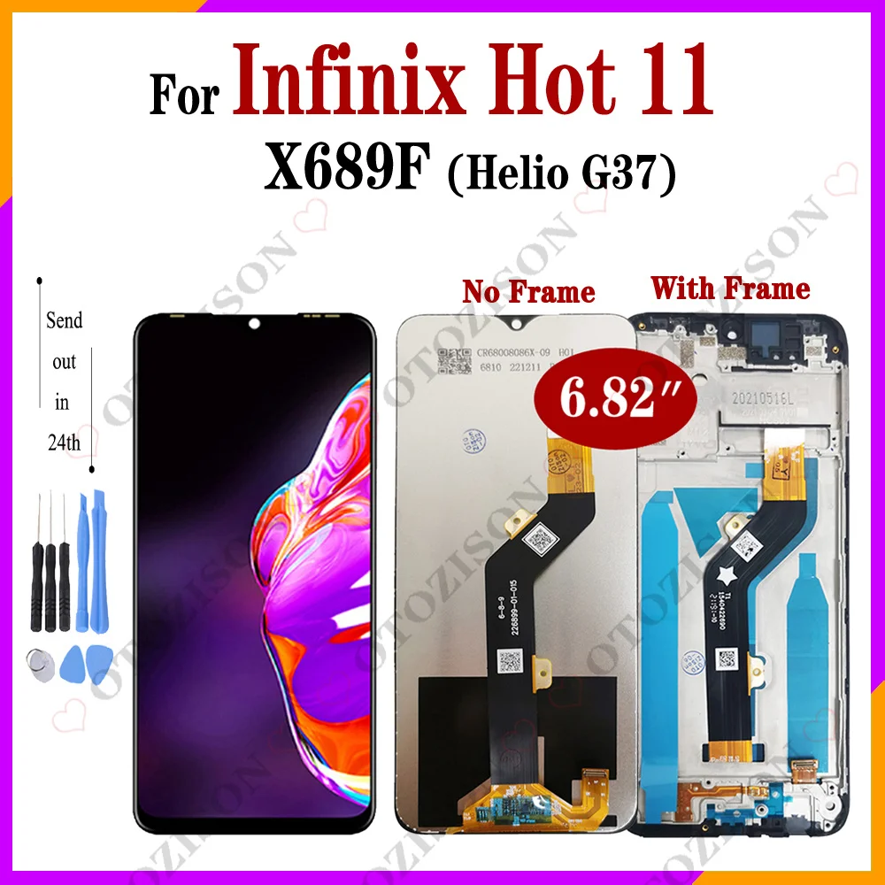 For-Infinix-Hot-11-X689F-Helio-G37-Hot11-X689F-Exposi-o-para-Infinix ...
