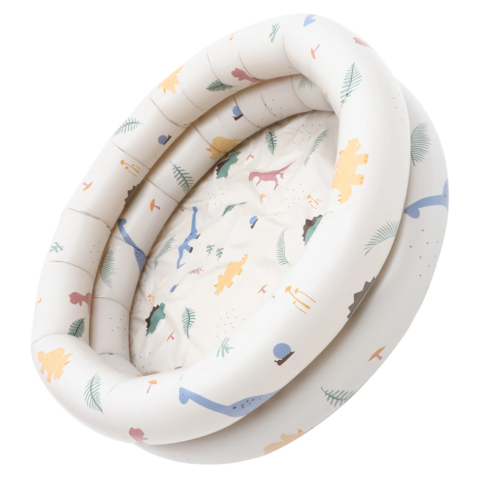 

Ocean Ball Pool Retro Striped Inflatable Swimming Baby Dinosaur Thickened Home Toddler Tub Small Pvc Bath