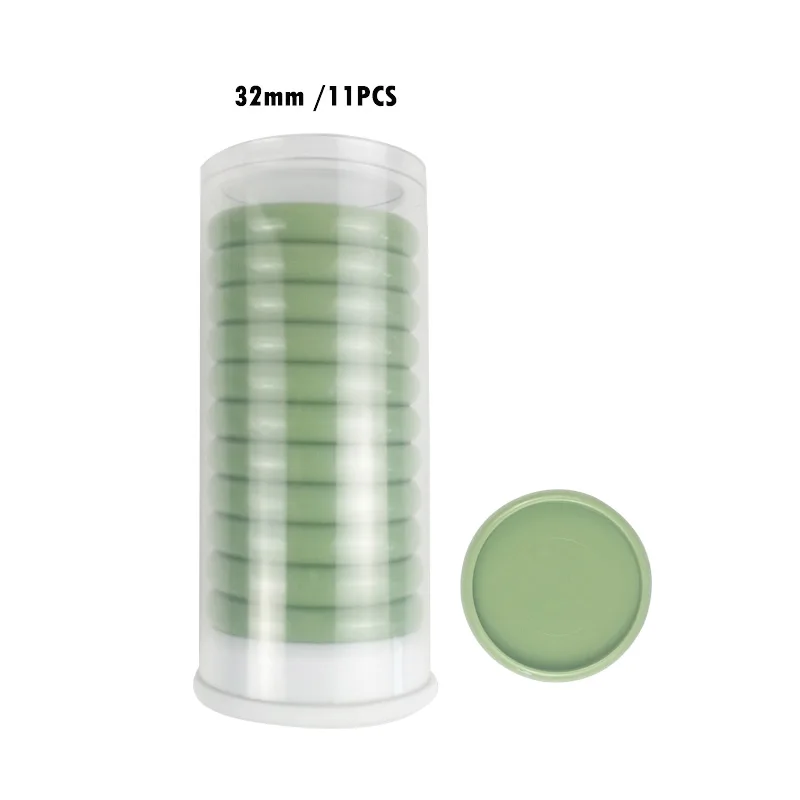 Plastic Disc Binders Ring Binder Notebook Binding Supplies 32mm Mushroom Hole 11pcs