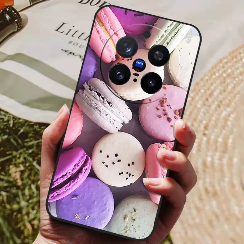 Luxury Painted Silicone Back Cover - Protective Shell