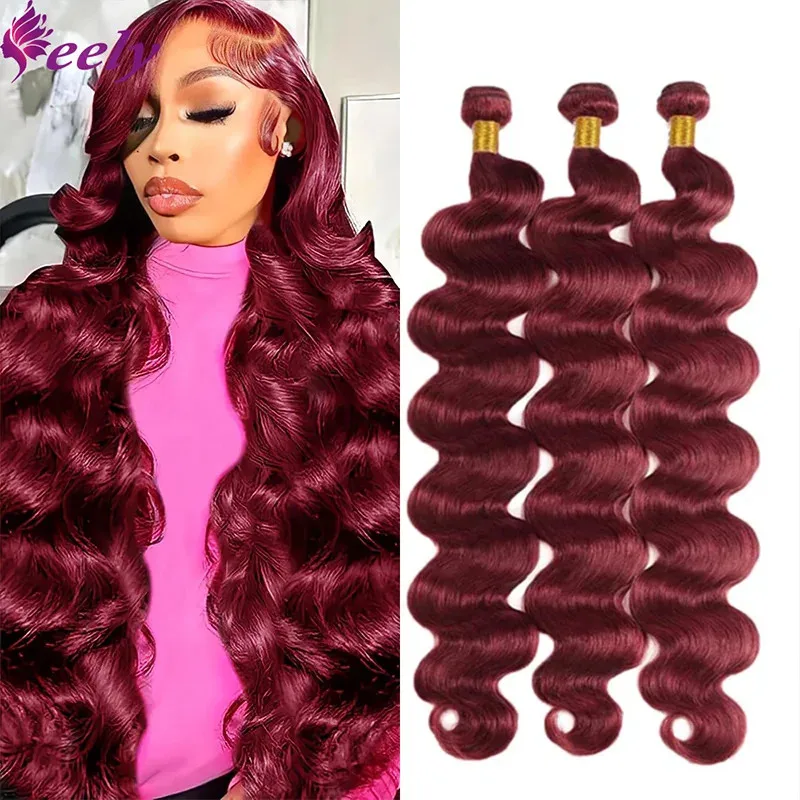 Human Hair Bundles Body Wave 30 Inch For Black Women human hair weave human hair extensions