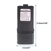 Baofeng GT-3TP Walkie Talkie Battery 7.4V 1800mAh 3800mAh for GT-3 GT3 GT3TP &GT-3 Mark-II III Walkie Talkie Replacement Battery 4