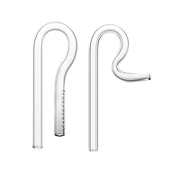 Glass Lily Pipe Mini Inflow Outflow Set Voilet Spin Poppy Jet 10mm 13mm 17mm Tube Inlet Outlet for Aquarium Nano Planted Tank 2