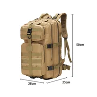 35L Men Women Outdoor Backpack Trekking Sport Travel Rucksacks Camping Hiking Fishing Bags 2