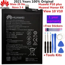 

Original For Huawei Honor 8X Battery HB386589ECW 3750mAh Full Capacity for Huawei View 10 Lite Battery Replacement +Free Tools