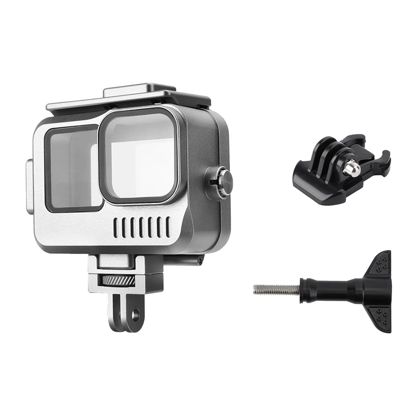

Металлическая Водонепроницаемая фотовспышка для Gopro Hero 11 10 9