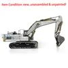 KIT LESU PC360 AC360 RC Hydraulic Excavator 1/14 Remote Control Earth Digger Model Unpainted Kits Vehicle with Light System ESC 4
