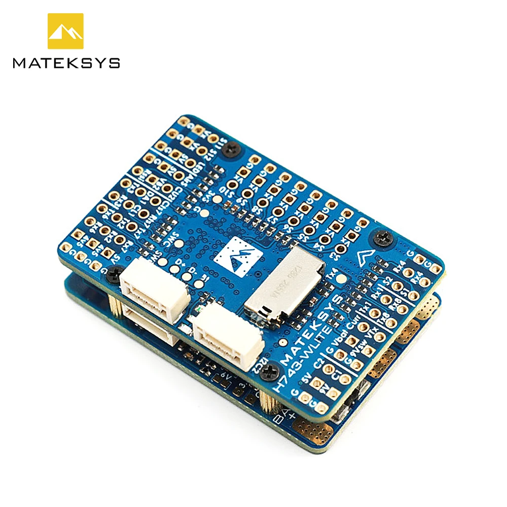 

MATEKSYS H743-WLITE Lite ArduPilot INAV 2-6S LIPO Контроллер полета 25x25 мм, Φ 2 мм для радиоуправляемого FPV многовинтового самолета с фиксированным крылом
