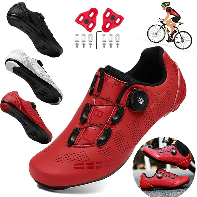 2022 Cycling Shoes Mtb Men Racing Bike Shoes Self Locking Speed Bicycle