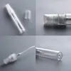 50pcs+4 Accessories 10ML Refillable Glass Spray Bottle with 50 Spray Bottles, 1 Dropper, 1 Funnel, 1 Dispenser, 1 Syringe 4