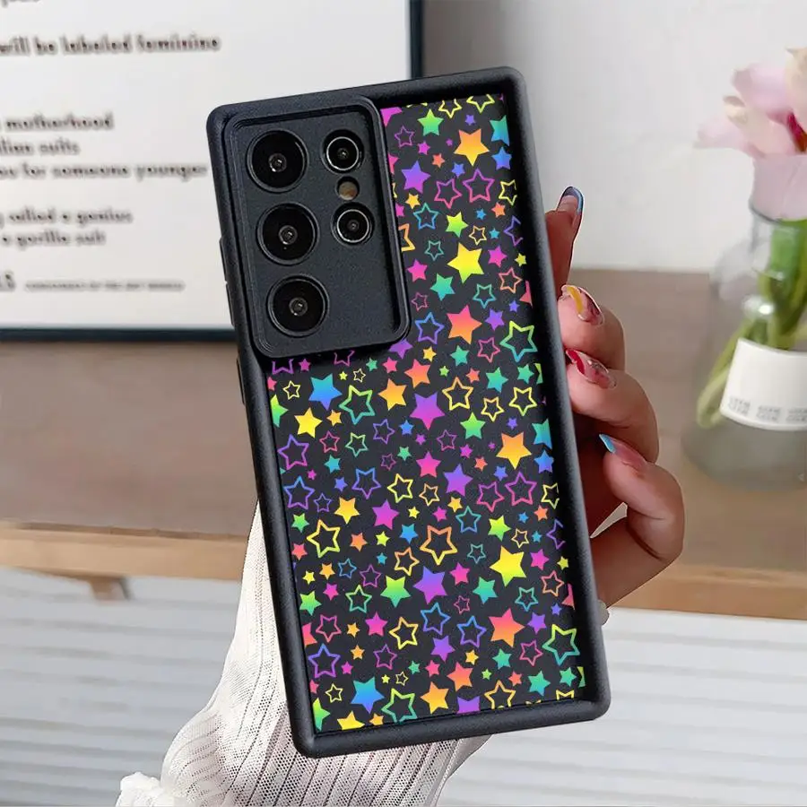 Colorful Stars Soft Phone Case Cover
