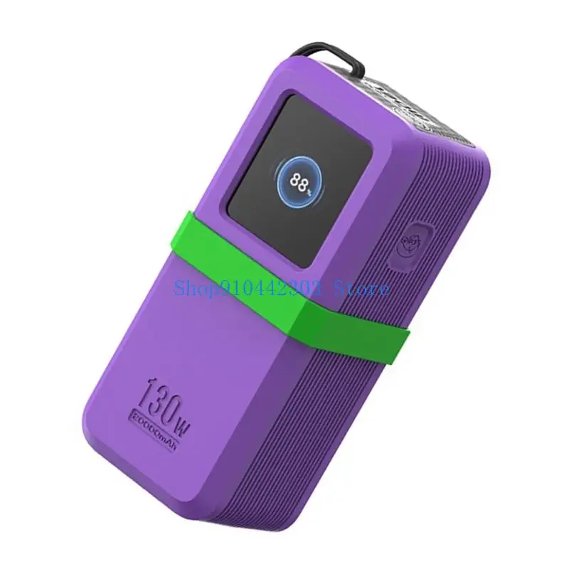 Silicone Shockproof Antislip Protective Sleeve for High-Capacity Energy Storage