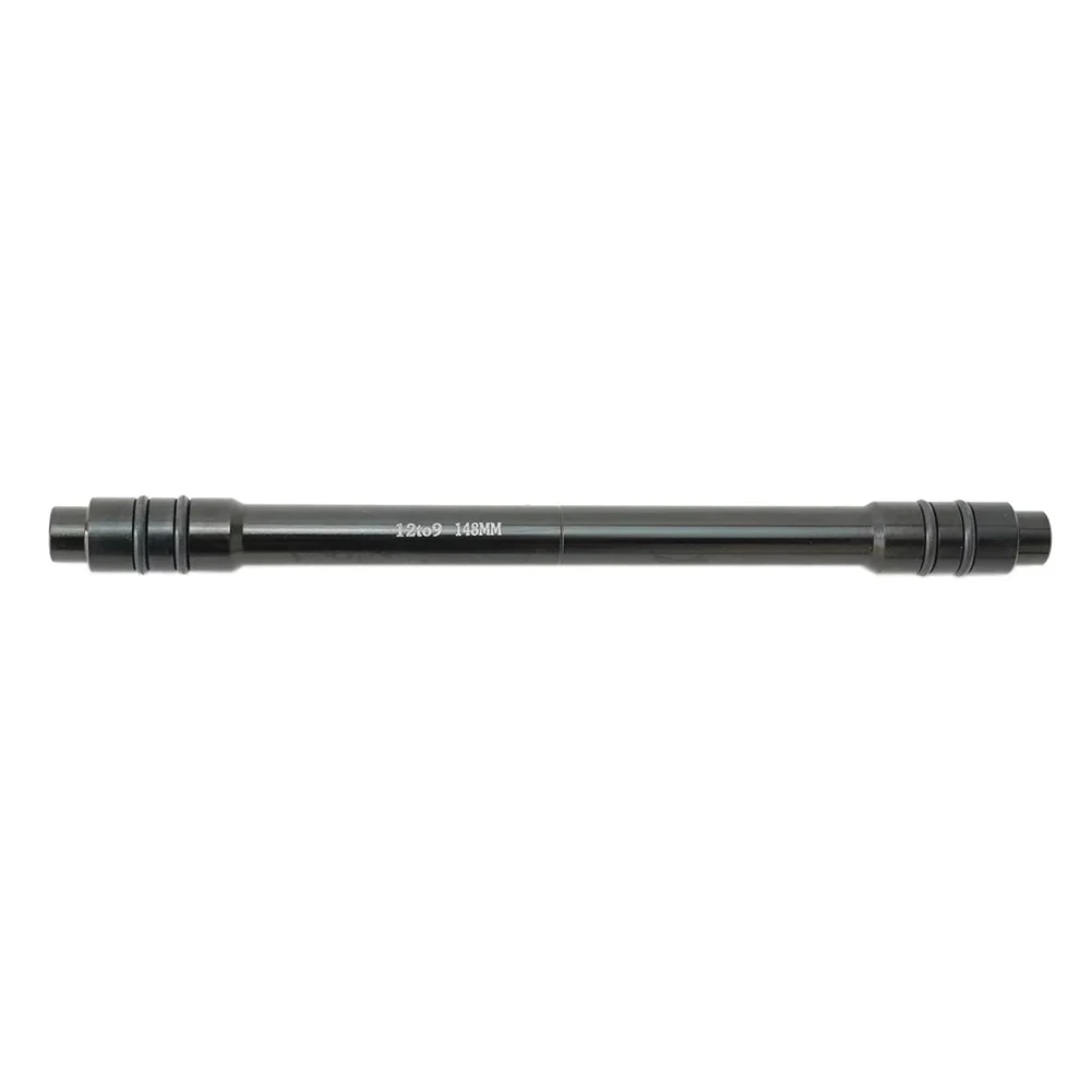 Adaptateurs QR Pour Moyeux De Vélo - Avant M9 à 15mm (100mm), Arrière M10 à 12mm (135-142mm) - En Alliage D'aluminium Noir