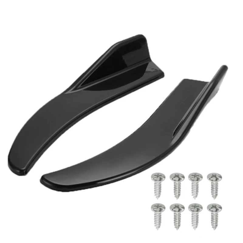 Car Bumper Spoiler Front Rear Lip Anti-collision Universal Side Skirt - 1 Pair