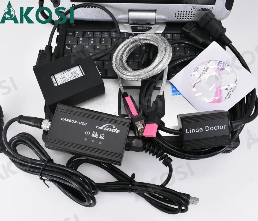 Фото Диагностический инструмент для вилочного погрузчика Linde LSG + THOUGHBOOK CF19 №4