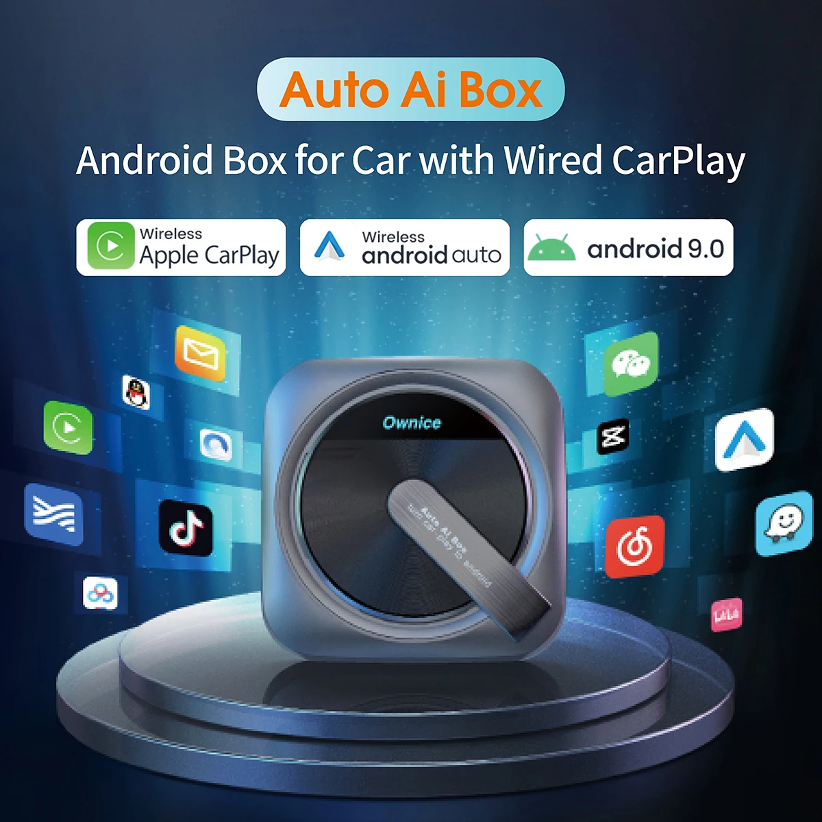 Ai Box Tv Android 11 Apple Carplay 4g Lte Qcm6125 Hdmi Cam Dvr For