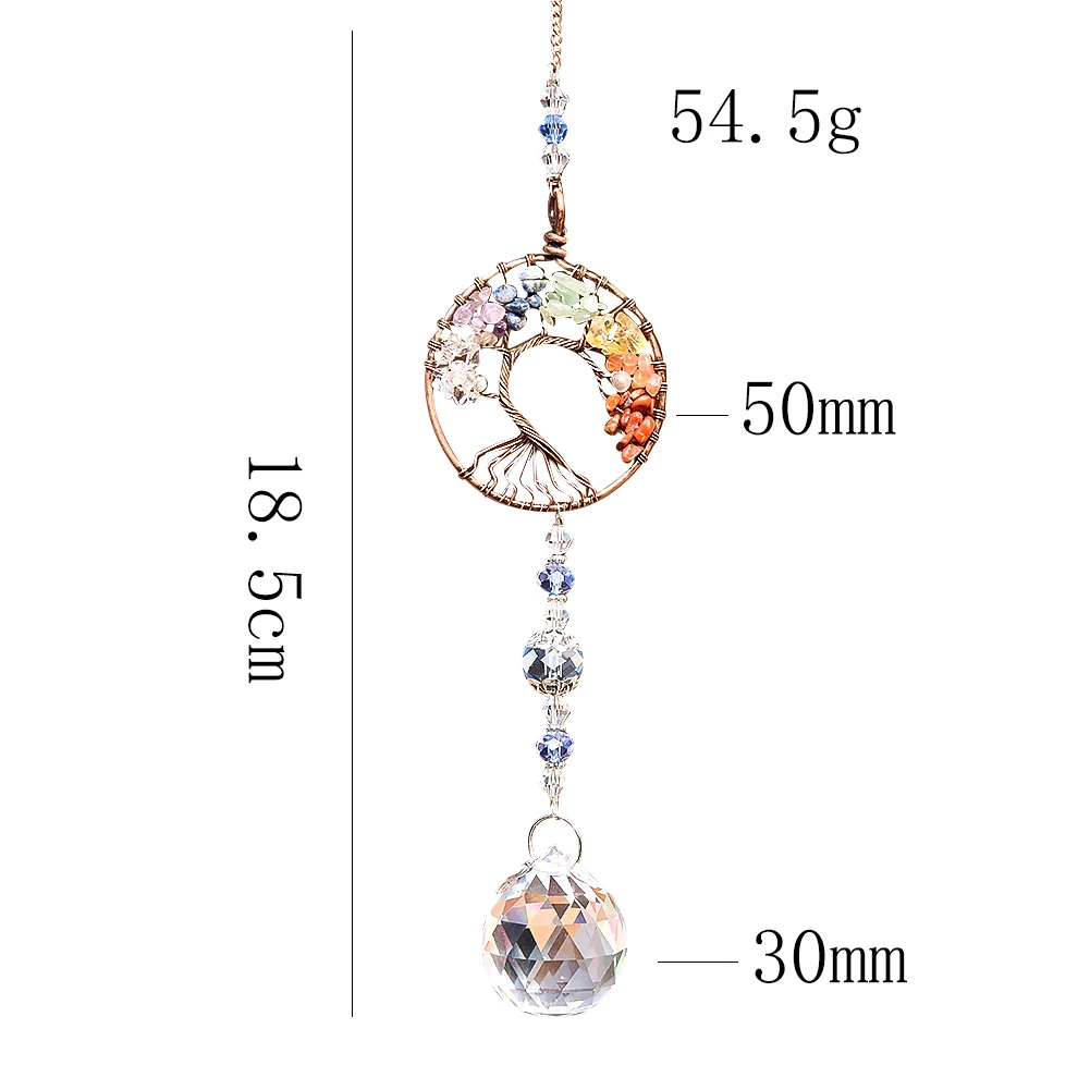 

Kabbalah энергия рейки Древо жизни кварц Агат Граненый Призма хрустальный шар Подвеска Радуга Ловец Солнца Свадебная вечеринка висячий Декор