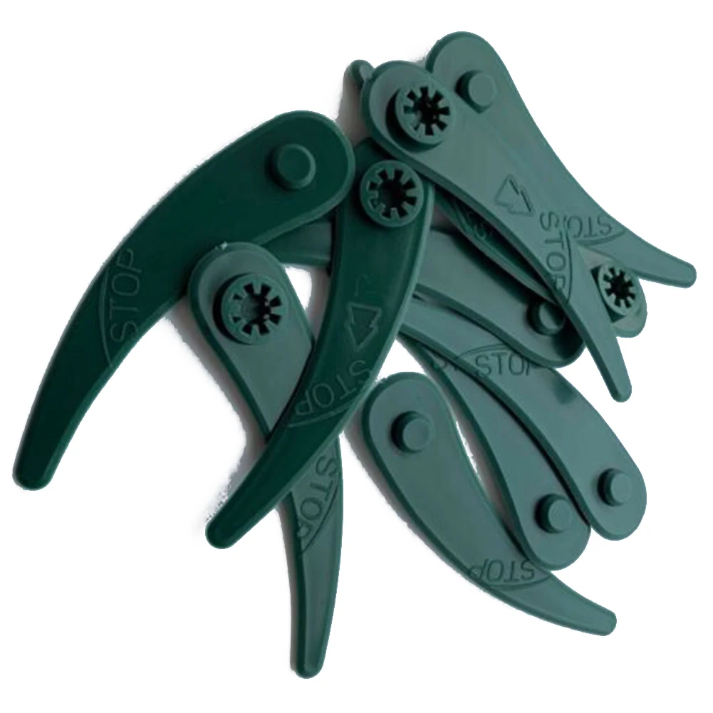 

10pcs Trimmer Plastic Blades For Bosch ART 26-18Li, ART 23-18 Li,1083-B3-0009 Cordless Grass Cutter Blade Lawn Mower Garden Tool