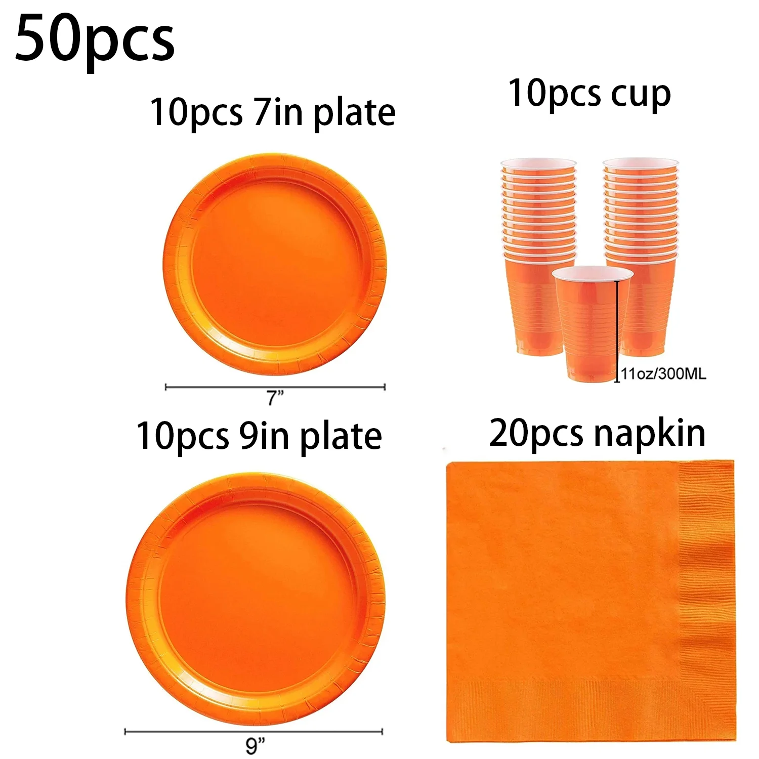 Solide Rot Lila Orange Gelb Farbe Party Supplies Einweg Tischdecke Tassen Teller Serviette für Kinder Geburtstag Party Baby Dusche – Detail 17
