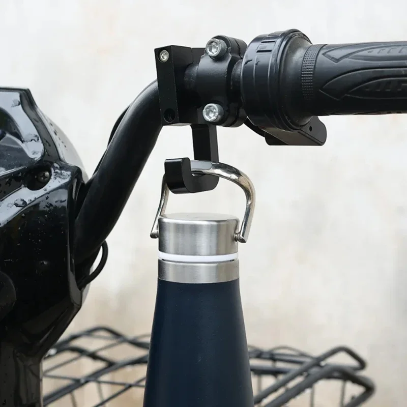 Motorcycle Handlebar Storage Hook Motorcycle Handlebar Hook Scooter Luggage Bag Hanger Helmet Claw Hook Storage Bag Aluminum Holder Electric Vehicles