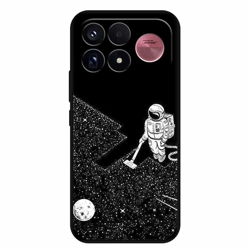 Lovely Cartoon Soft Silicone TPU Phone Case with Protective Bumper Cover