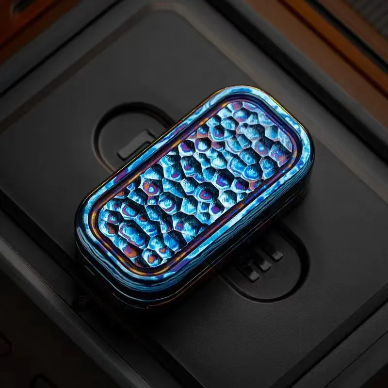

New Texture Push Brand Fingertip Spinning Top Stainless Steel Push Slider Leisure Decompression Toy