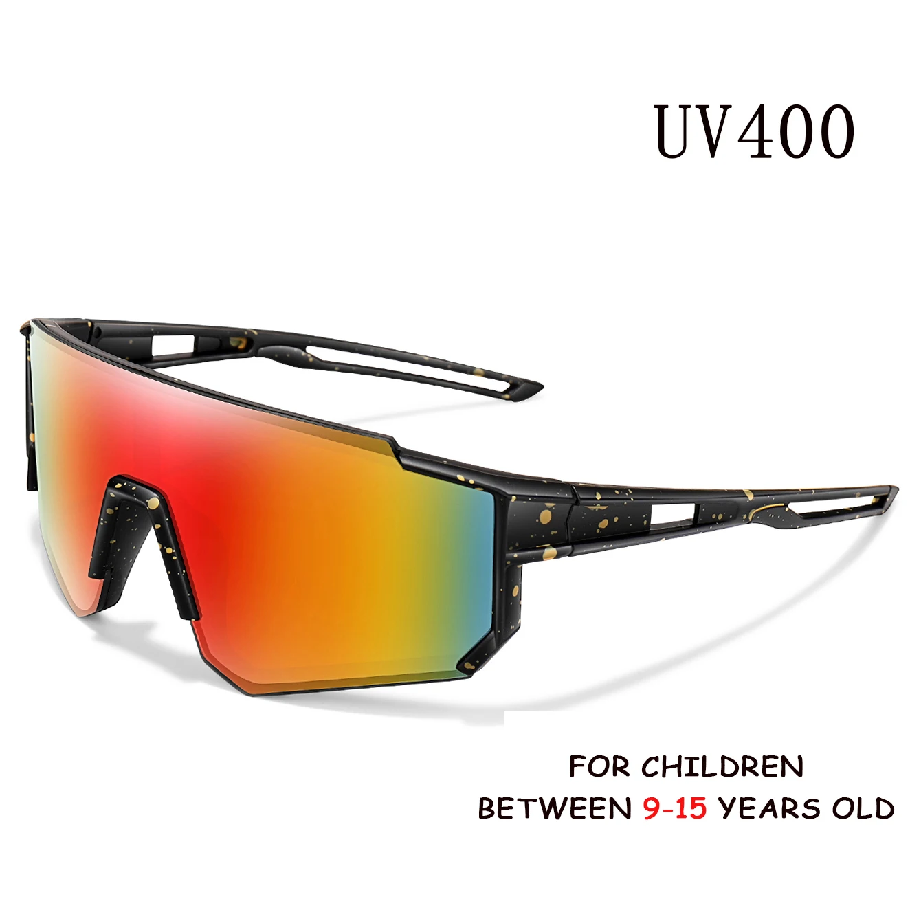 Youth Cycling Glasses Age 9-15 Youth Cycling Glasses Teenagers Sunglasses Mtb Bike Bicycle Baseball Goggles Children Outdoor Sport Boys Girls UV400
