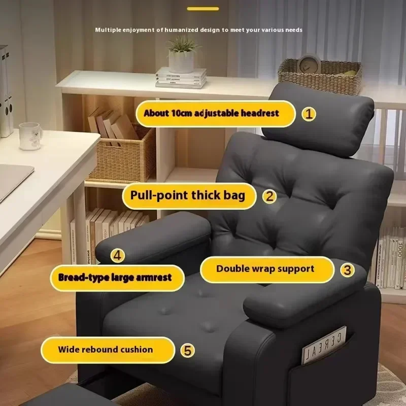 Nails Salon Pedicure Chair Spa Luxury Accessories Professional Beauty Salon Headrests Footrest Cama Fisioterapia Furniture