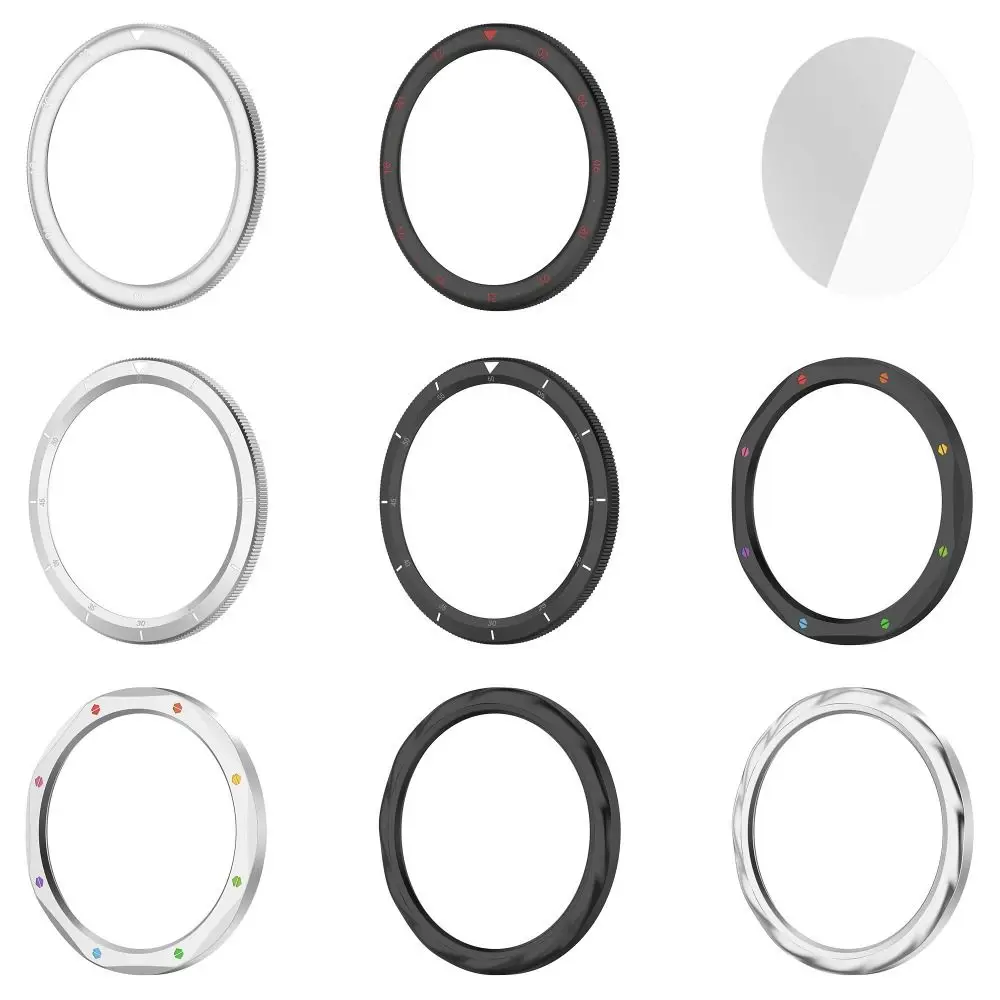 Stainless Steel Decorative Watch Bezel Ring with Anti-Scratch Protector