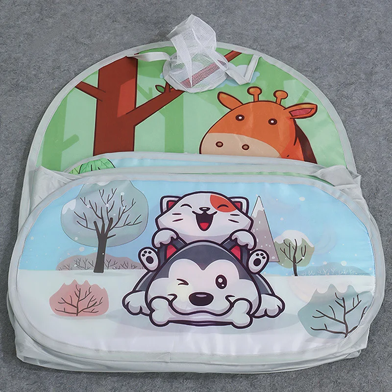 1.2M Portable Playpen for Children Kids Tent Ball Pit Ocean Balls Pool Cartoon Park Camping Dry Pool Birthday Xmas Gift Dropship 4