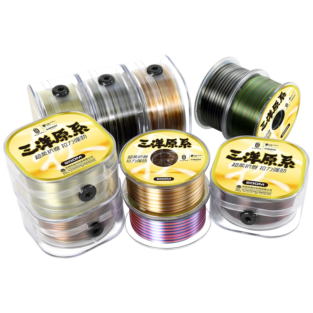 ZUKIBO Sanyo 350M Monofilament Fishing Line,High Abrasion Resistance, Lower Light Refraction, Lower Memory Extruded Nylon Line