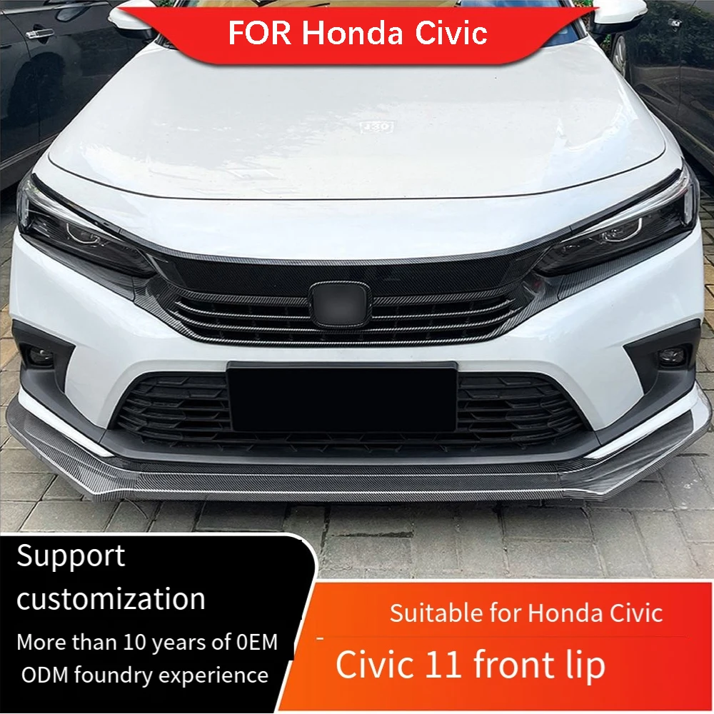

Подходит для Honda Civic 2021 +, Civic 11 поколения, передняя балка, передняя лопата, передняя губа, внешняя модификация
